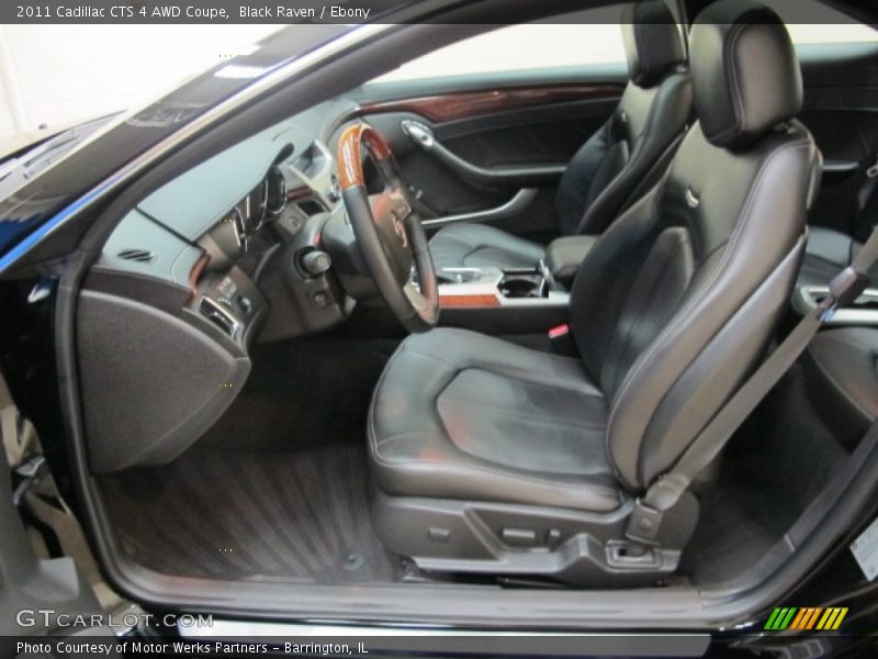 Black Raven / Ebony 2011 Cadillac CTS 4 AWD Coupe