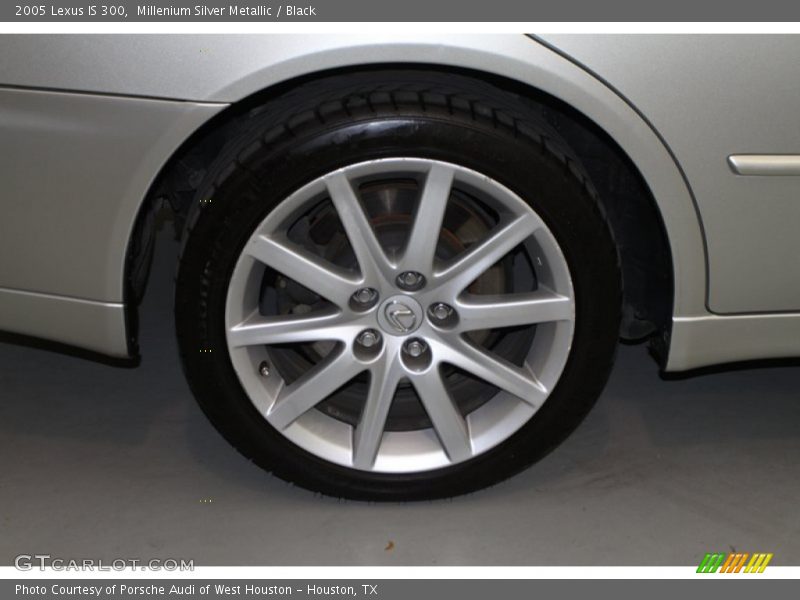 Millenium Silver Metallic / Black 2005 Lexus IS 300