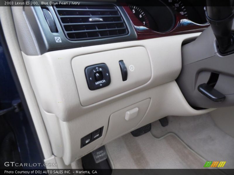 Blue Onyx Pearl / Ivory 2003 Lexus ES 300