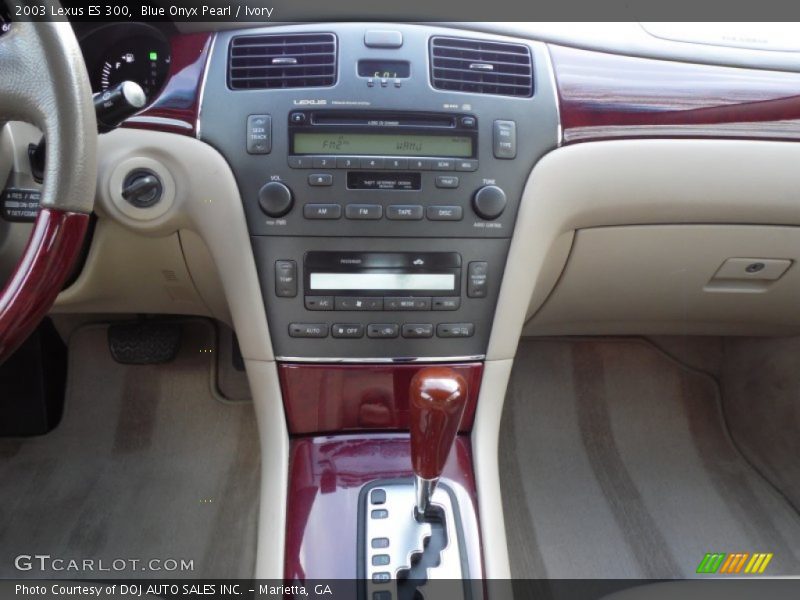 Blue Onyx Pearl / Ivory 2003 Lexus ES 300