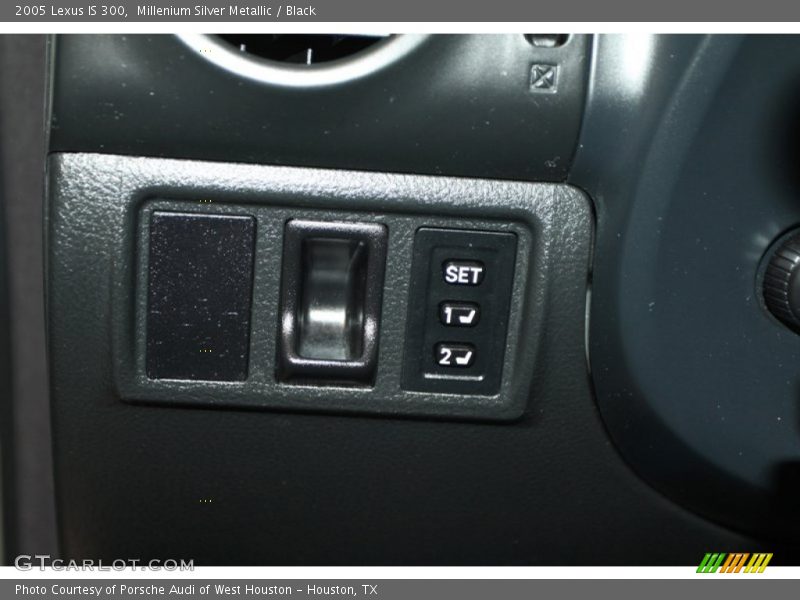 Millenium Silver Metallic / Black 2005 Lexus IS 300