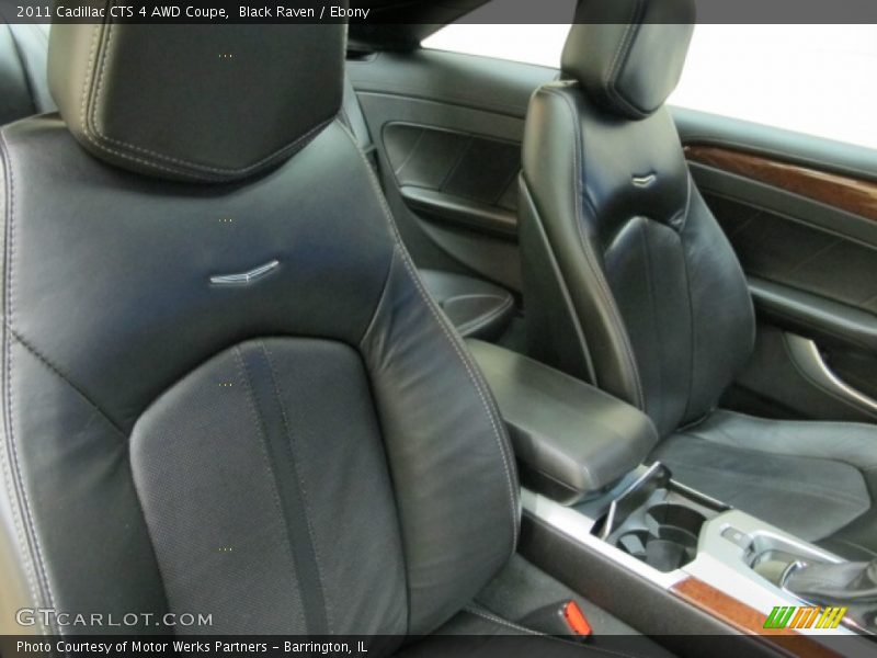 Black Raven / Ebony 2011 Cadillac CTS 4 AWD Coupe