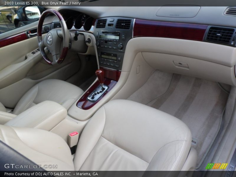 Blue Onyx Pearl / Ivory 2003 Lexus ES 300