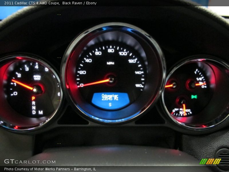 Black Raven / Ebony 2011 Cadillac CTS 4 AWD Coupe