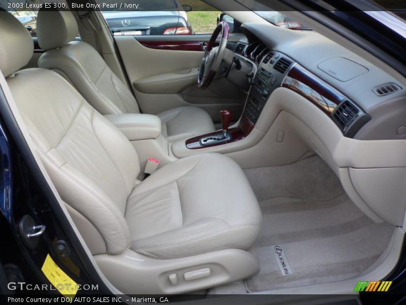 Blue Onyx Pearl / Ivory 2003 Lexus ES 300