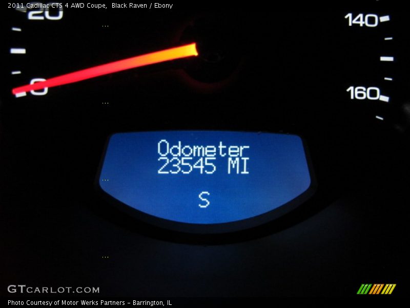 Black Raven / Ebony 2011 Cadillac CTS 4 AWD Coupe