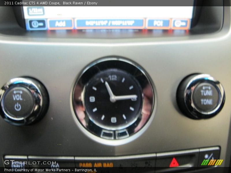 Black Raven / Ebony 2011 Cadillac CTS 4 AWD Coupe