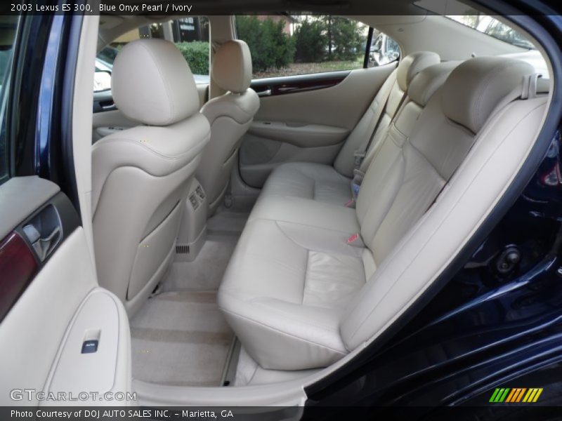 Blue Onyx Pearl / Ivory 2003 Lexus ES 300