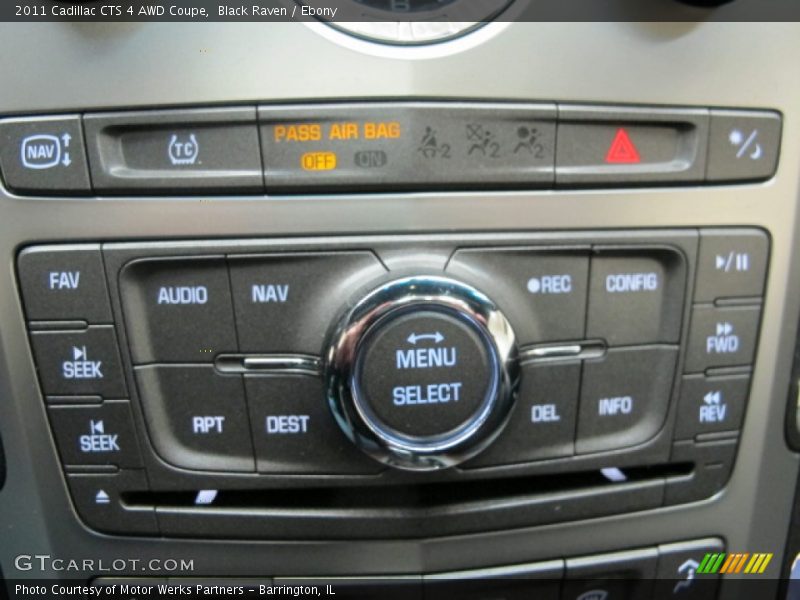 Black Raven / Ebony 2011 Cadillac CTS 4 AWD Coupe