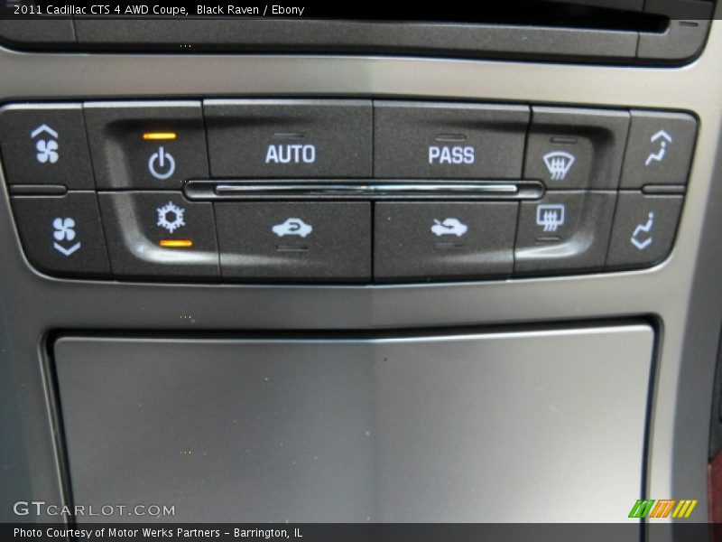 Black Raven / Ebony 2011 Cadillac CTS 4 AWD Coupe