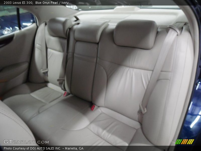 Blue Onyx Pearl / Ivory 2003 Lexus ES 300
