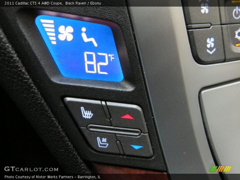 Black Raven / Ebony 2011 Cadillac CTS 4 AWD Coupe