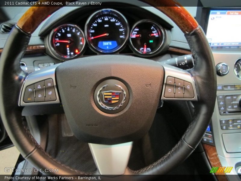 Black Raven / Ebony 2011 Cadillac CTS 4 AWD Coupe