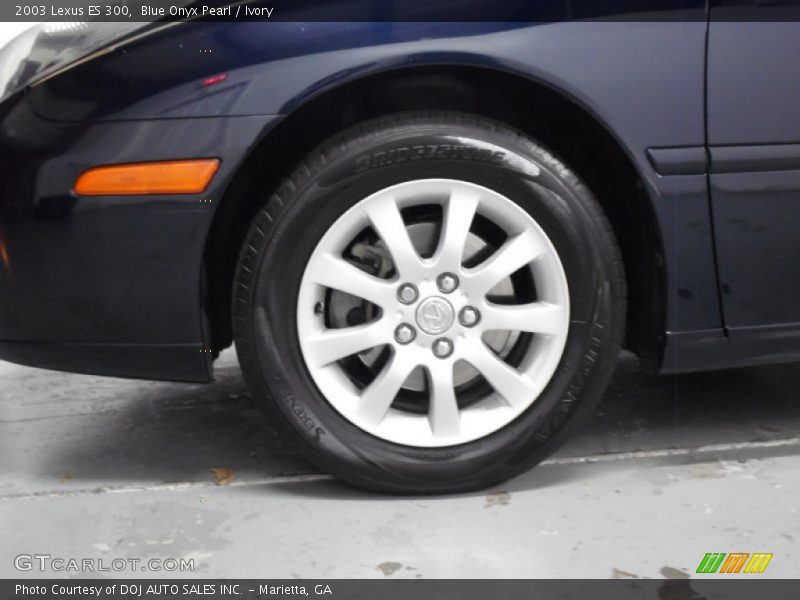 Blue Onyx Pearl / Ivory 2003 Lexus ES 300