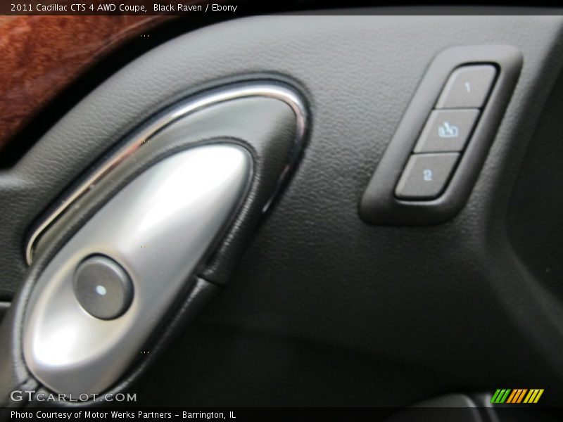 Black Raven / Ebony 2011 Cadillac CTS 4 AWD Coupe