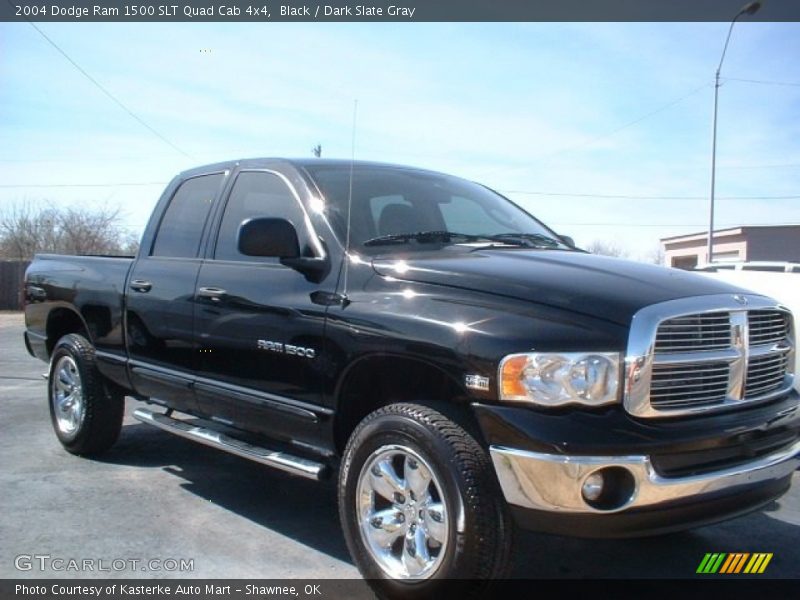 Black / Dark Slate Gray 2004 Dodge Ram 1500 SLT Quad Cab 4x4