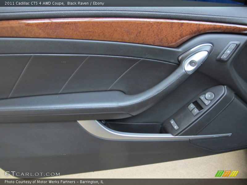 Black Raven / Ebony 2011 Cadillac CTS 4 AWD Coupe