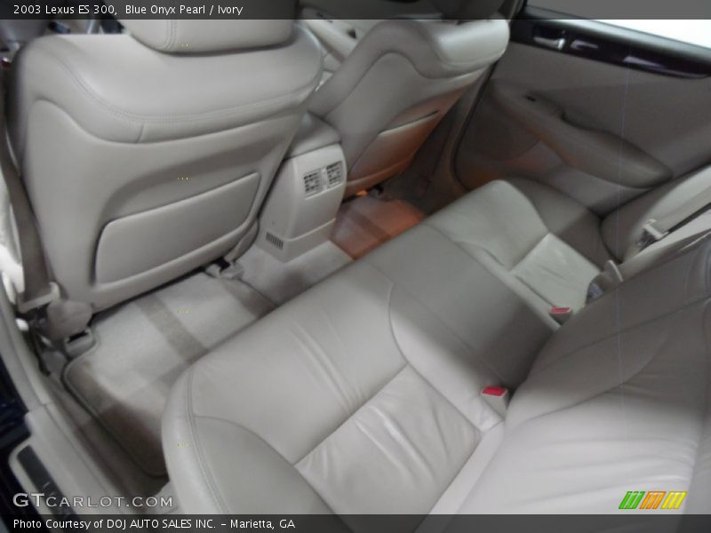 Blue Onyx Pearl / Ivory 2003 Lexus ES 300