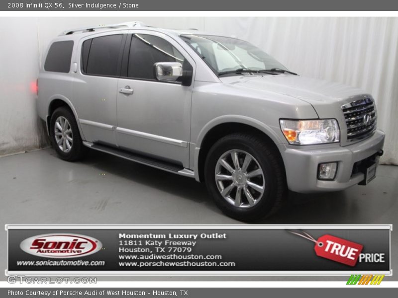 Silver Indulgence / Stone 2008 Infiniti QX 56