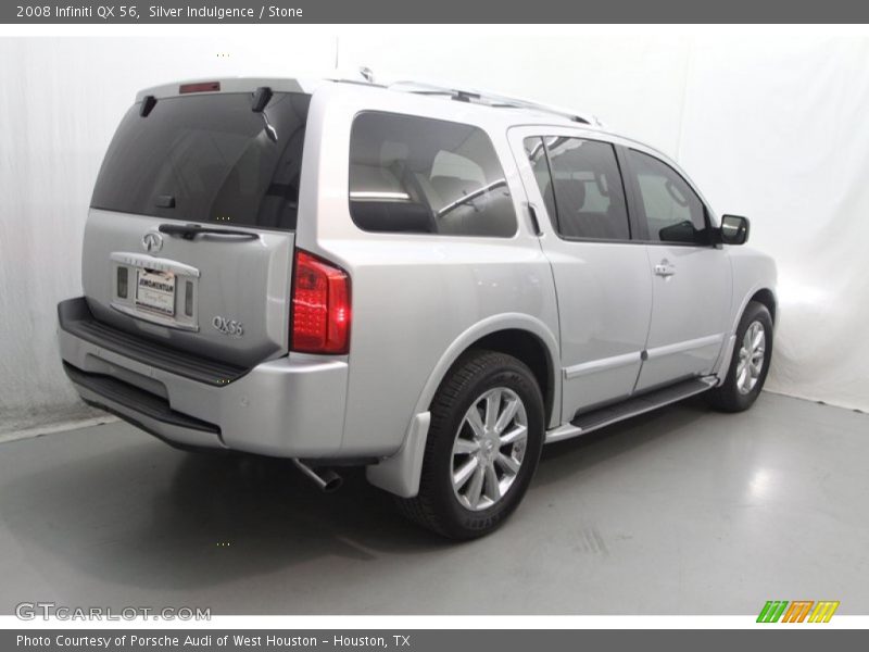 Silver Indulgence / Stone 2008 Infiniti QX 56