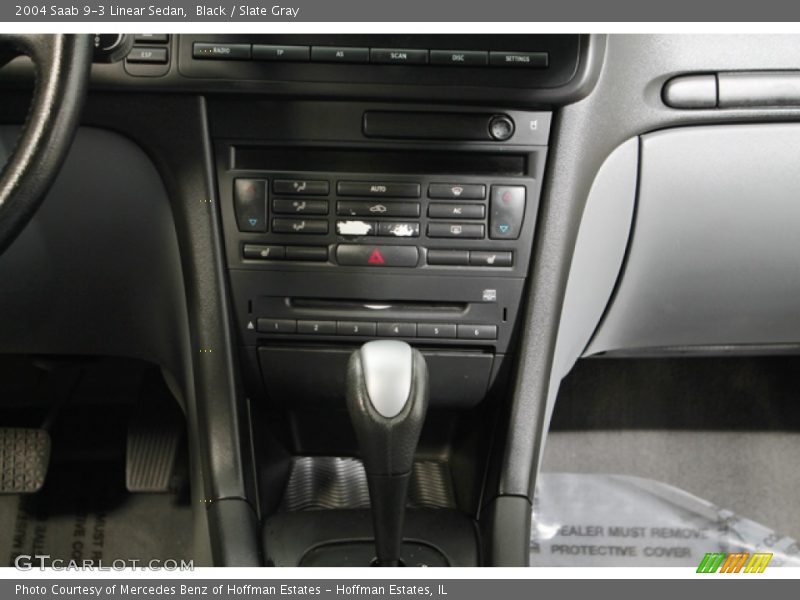 Black / Slate Gray 2004 Saab 9-3 Linear Sedan