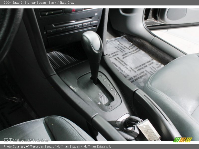 Black / Slate Gray 2004 Saab 9-3 Linear Sedan