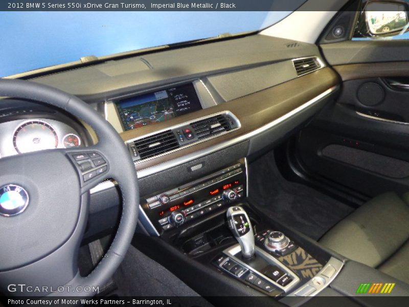 Dashboard of 2012 5 Series 550i xDrive Gran Turismo
