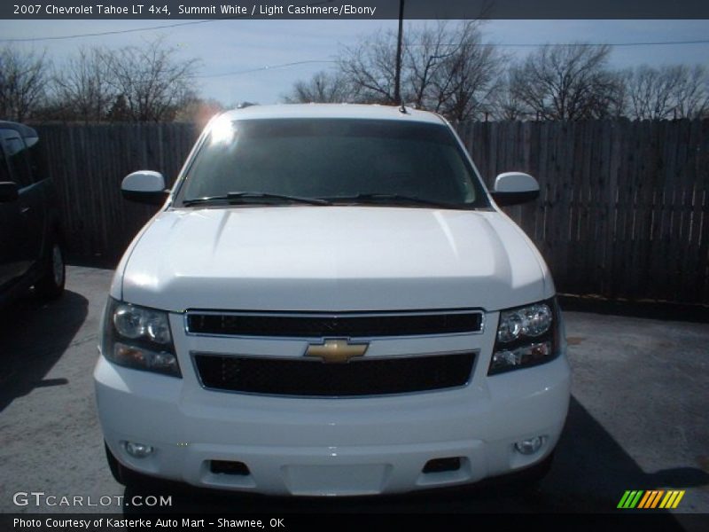 Summit White / Light Cashmere/Ebony 2007 Chevrolet Tahoe LT 4x4