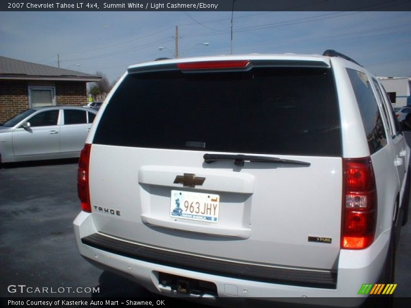 Summit White / Light Cashmere/Ebony 2007 Chevrolet Tahoe LT 4x4