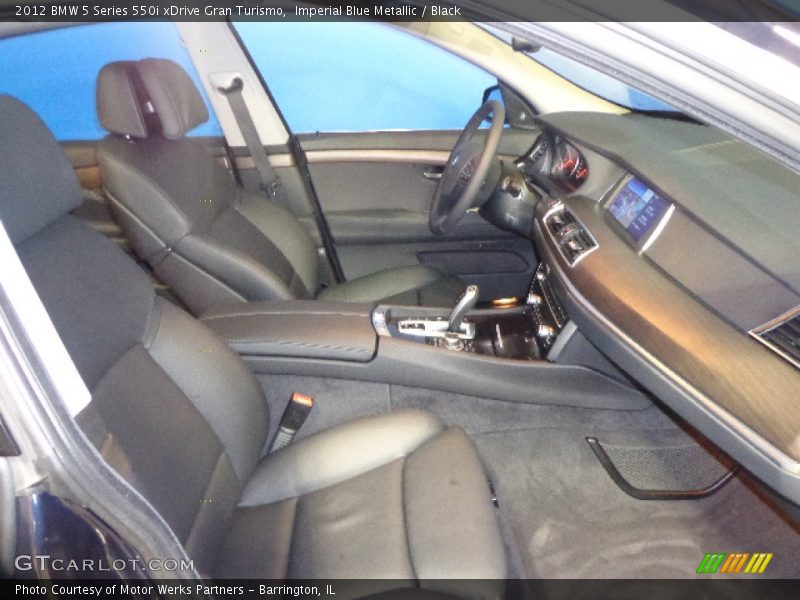  2012 5 Series 550i xDrive Gran Turismo Black Interior