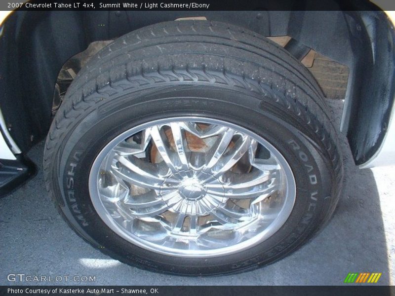 Summit White / Light Cashmere/Ebony 2007 Chevrolet Tahoe LT 4x4
