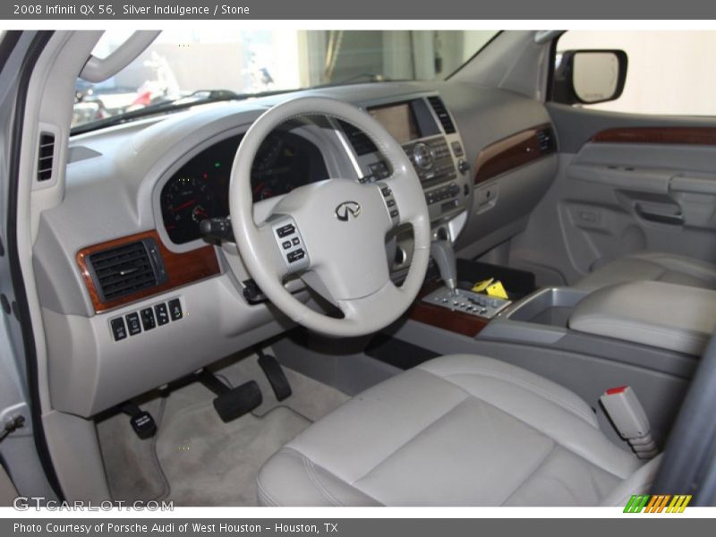 Silver Indulgence / Stone 2008 Infiniti QX 56