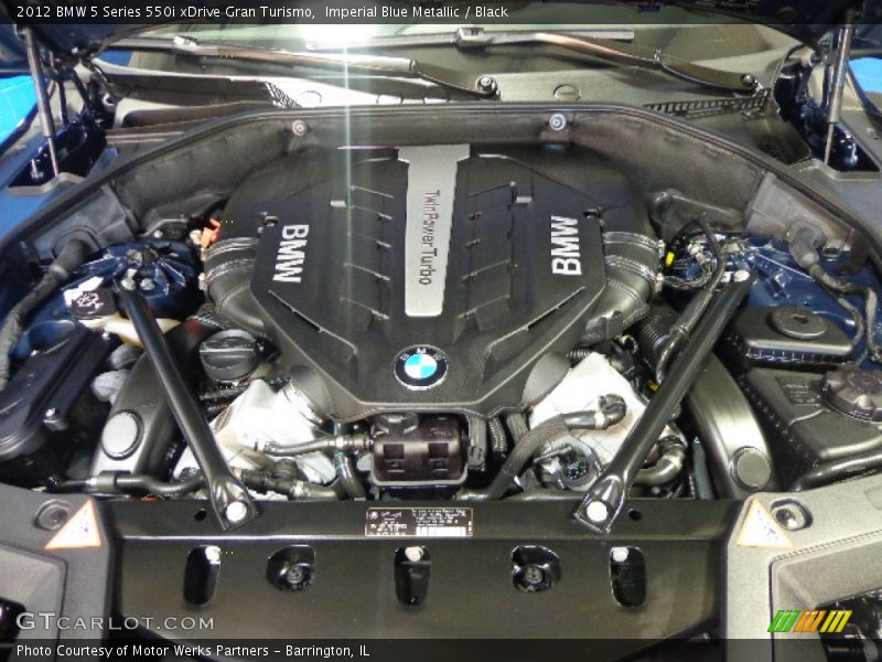  2012 5 Series 550i xDrive Gran Turismo Engine - 4.4 Liter DI TwinPower Turbocharged DOHC 32-Valve VVT V8