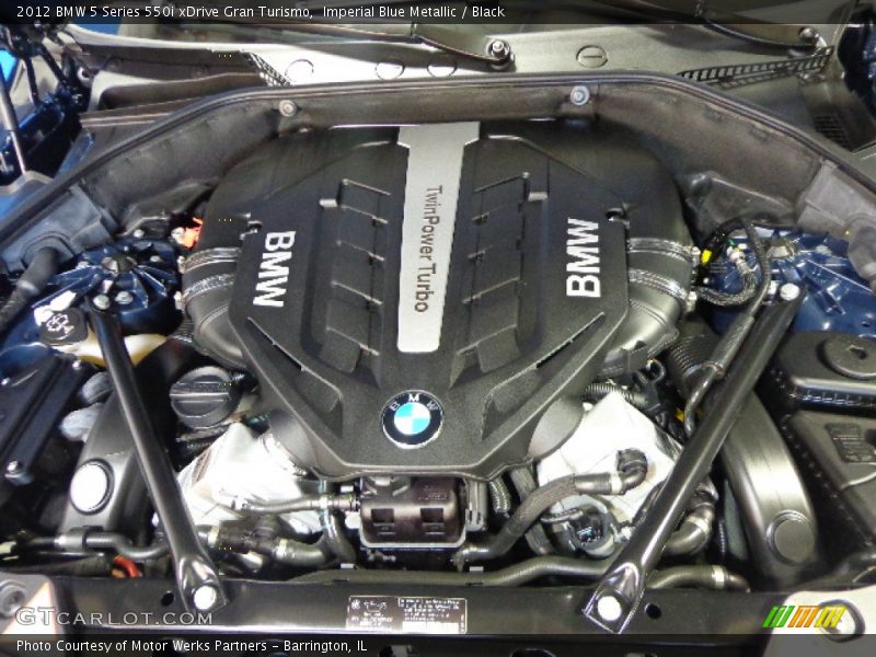  2012 5 Series 550i xDrive Gran Turismo Engine - 4.4 Liter DI TwinPower Turbocharged DOHC 32-Valve VVT V8
