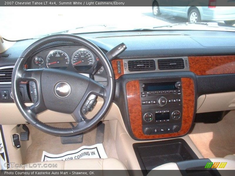 Summit White / Light Cashmere/Ebony 2007 Chevrolet Tahoe LT 4x4