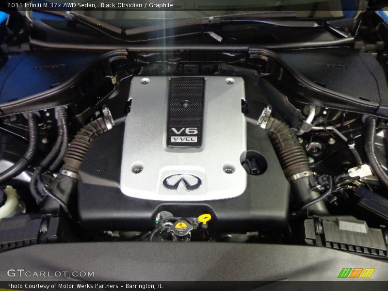Black Obsidian / Graphite 2011 Infiniti M 37x AWD Sedan
