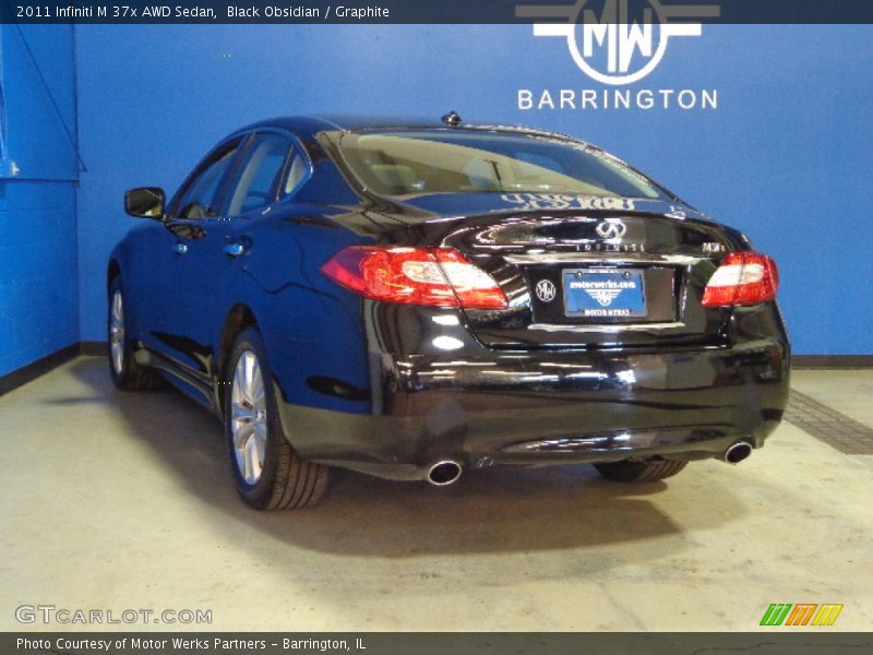 Black Obsidian / Graphite 2011 Infiniti M 37x AWD Sedan