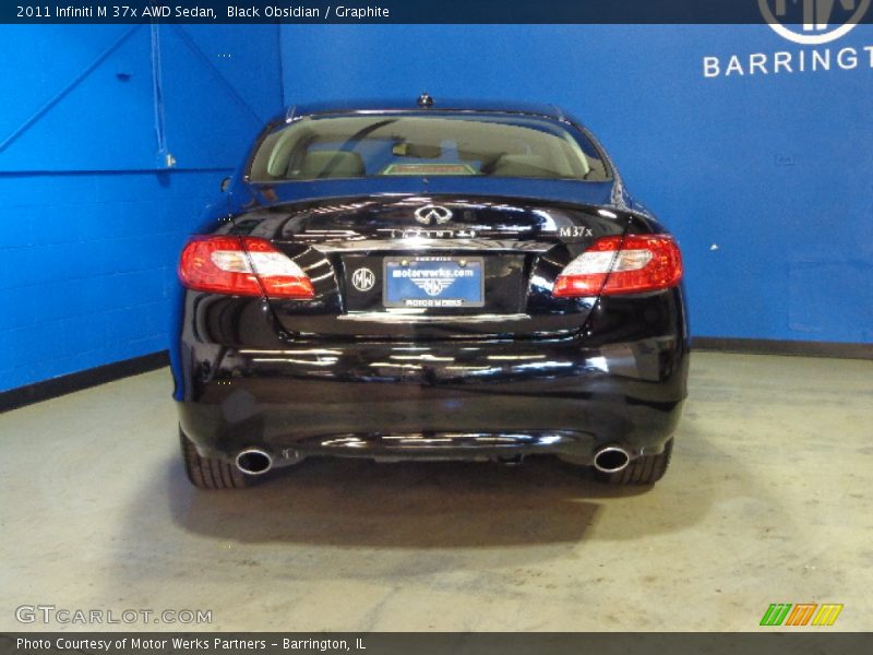Black Obsidian / Graphite 2011 Infiniti M 37x AWD Sedan