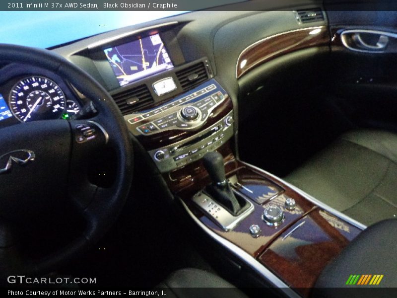 Black Obsidian / Graphite 2011 Infiniti M 37x AWD Sedan