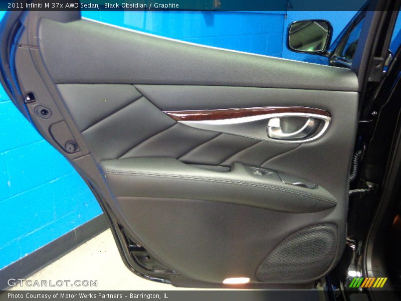 Black Obsidian / Graphite 2011 Infiniti M 37x AWD Sedan