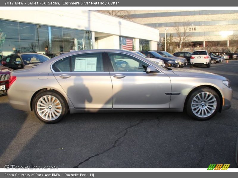  2012 7 Series 750i Sedan Cashmere Silver Metallic