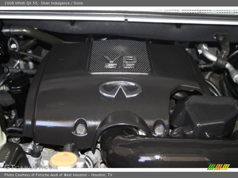 Silver Indulgence / Stone 2008 Infiniti QX 56