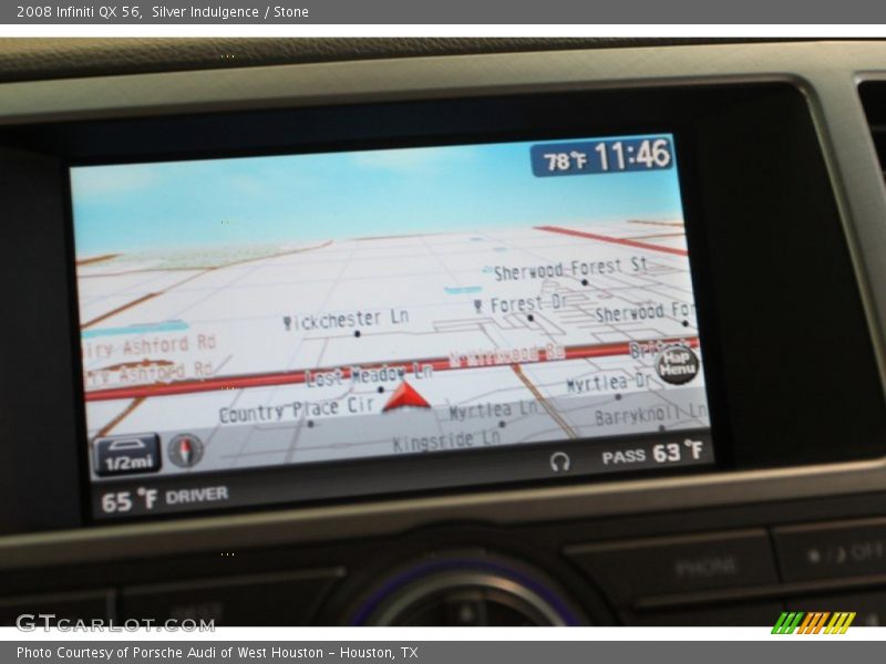 Silver Indulgence / Stone 2008 Infiniti QX 56