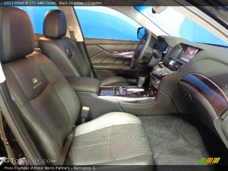 Black Obsidian / Graphite 2011 Infiniti M 37x AWD Sedan