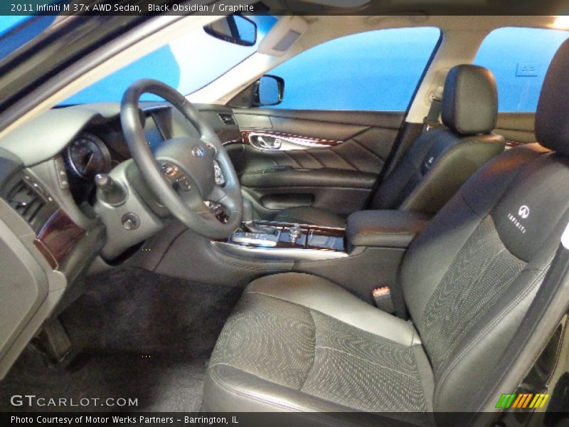 Black Obsidian / Graphite 2011 Infiniti M 37x AWD Sedan