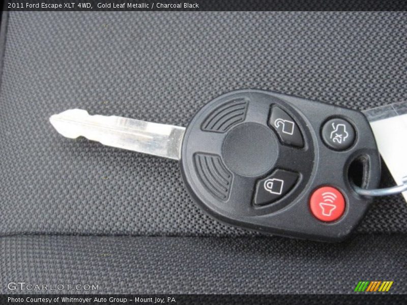 Keys of 2011 Escape XLT 4WD