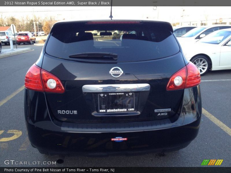Super Black / Black 2012 Nissan Rogue S Special Edition AWD