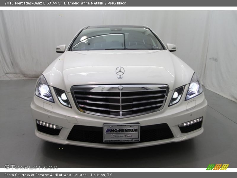 Diamond White Metallic / AMG Black 2013 Mercedes-Benz E 63 AMG