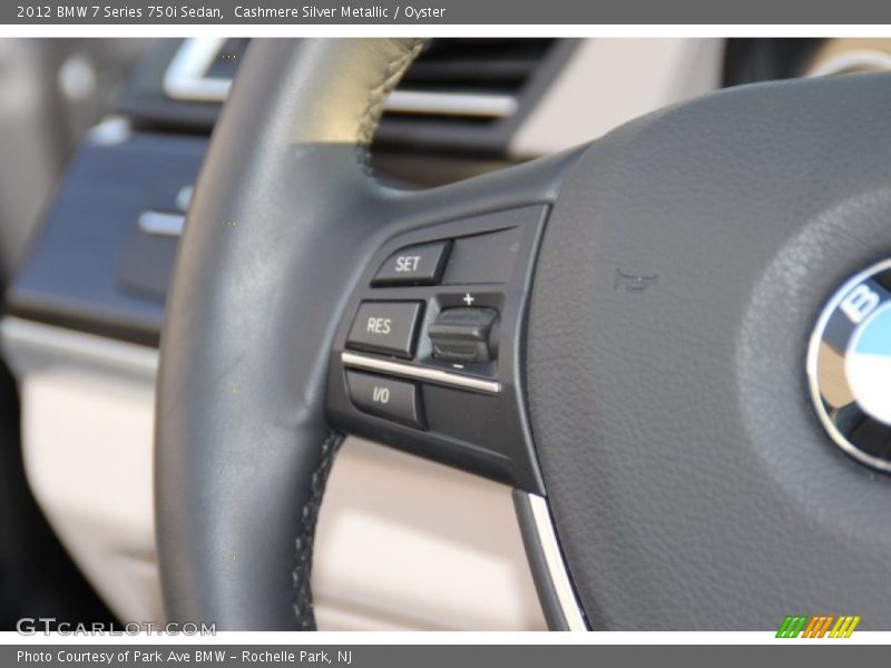 Controls of 2012 7 Series 750i Sedan