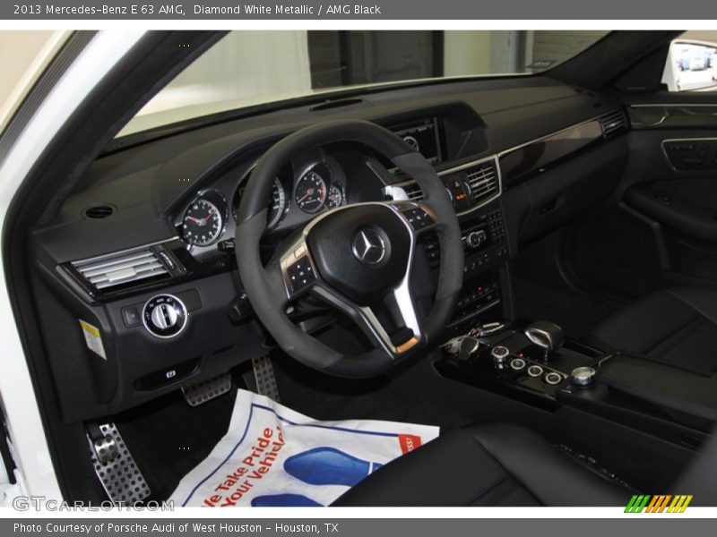 Diamond White Metallic / AMG Black 2013 Mercedes-Benz E 63 AMG